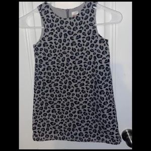Gymboree Little Girl’s Leopard Print Dress. 5T.